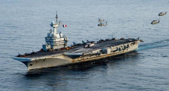 French Aircraft Carrier Group Moving Into Red Sea